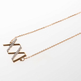 Браслет золото 585, общий вес - 1.745 г, чистый вес - 1.585 г, 18.5 см