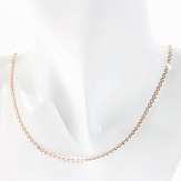 Цепь золото 585, общий вес - 2.87 г, чистый вес - 2.87 г, 50 см