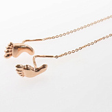 Серьга золото 585, общий вес - 0.33 г, чистый вес - 0.33 г